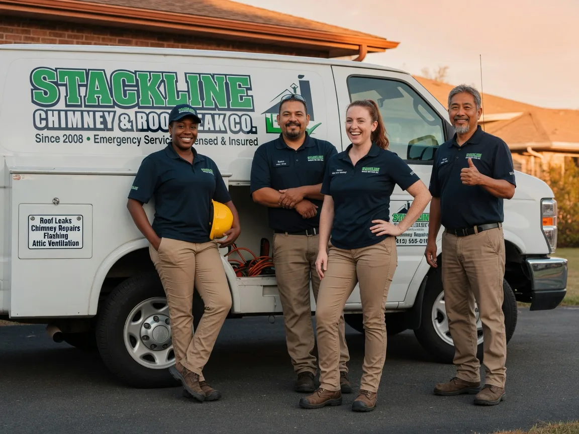 Chimney flashing repair company in Tina, MO